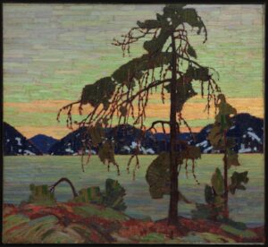 The Jack Pine painting